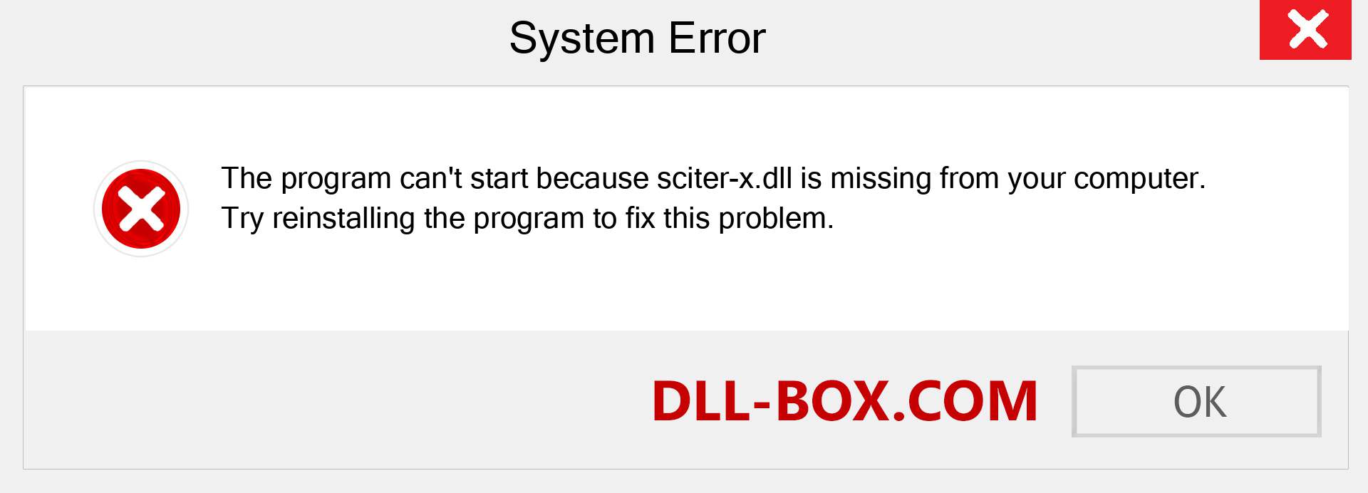  sciter-x.dll file is missing?. Download for Windows 7, 8, 10 - Fix  sciter-x dll Missing Error on Windows, photos, images